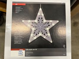 neuer LED Leucht-Stern 38cm, Weihnachten