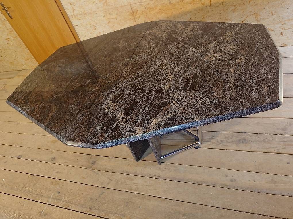 Tables: Schwarzer Marmor-Esstisch – D'occasion à Ruswil par phi_8jvw 1