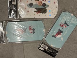 Boîtes Cadeaux Noël emballage  9 pièces, Neuf