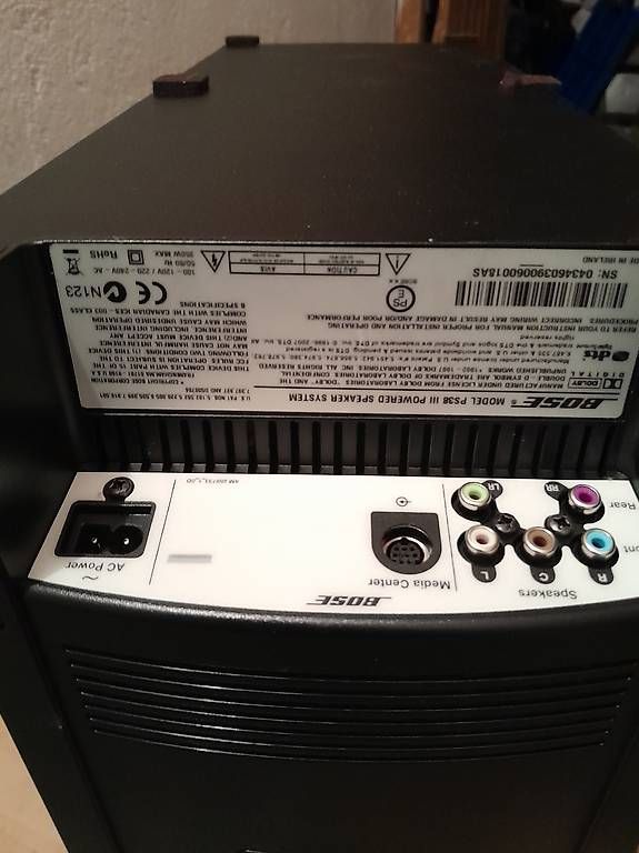 Home Cinema: Home cinema Bose 5.1 avec cable – Usato da Lausanne venduto da EdwinBOSU 1
