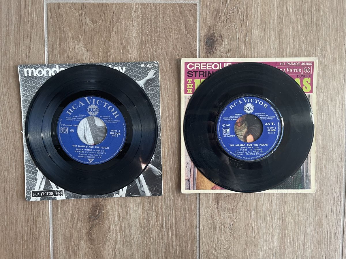 Dischi in vinile: 2  vinyles - The Mamas & The Papas – Usato da Lonay venduto da ju-71 2