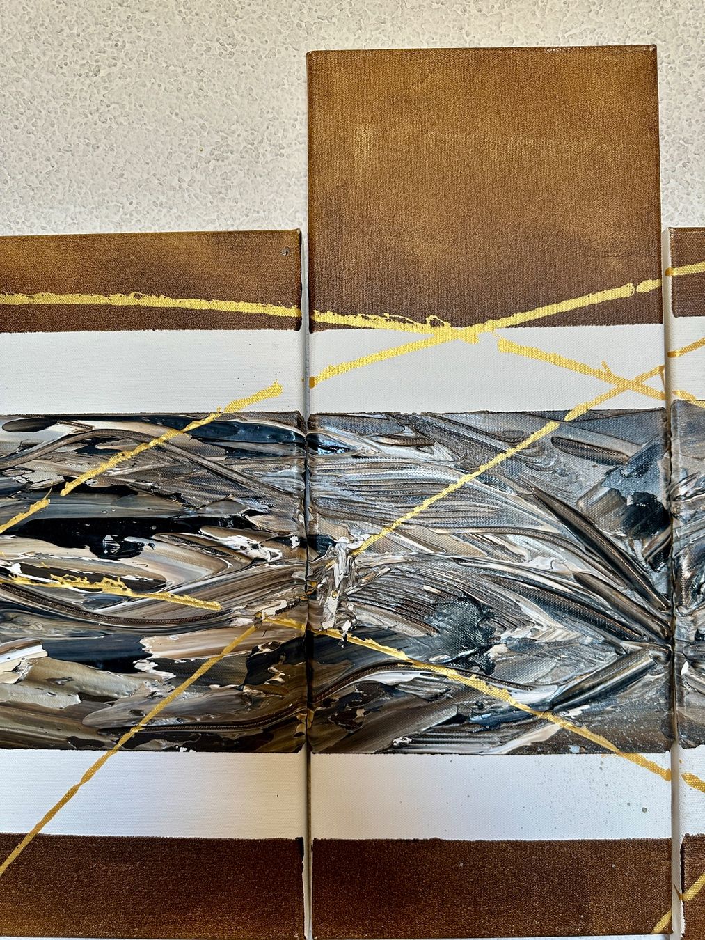 Tableaux: Abstrakte Kunst in Acryl – D'occasion à Aarburg par Nikys-Woods 4