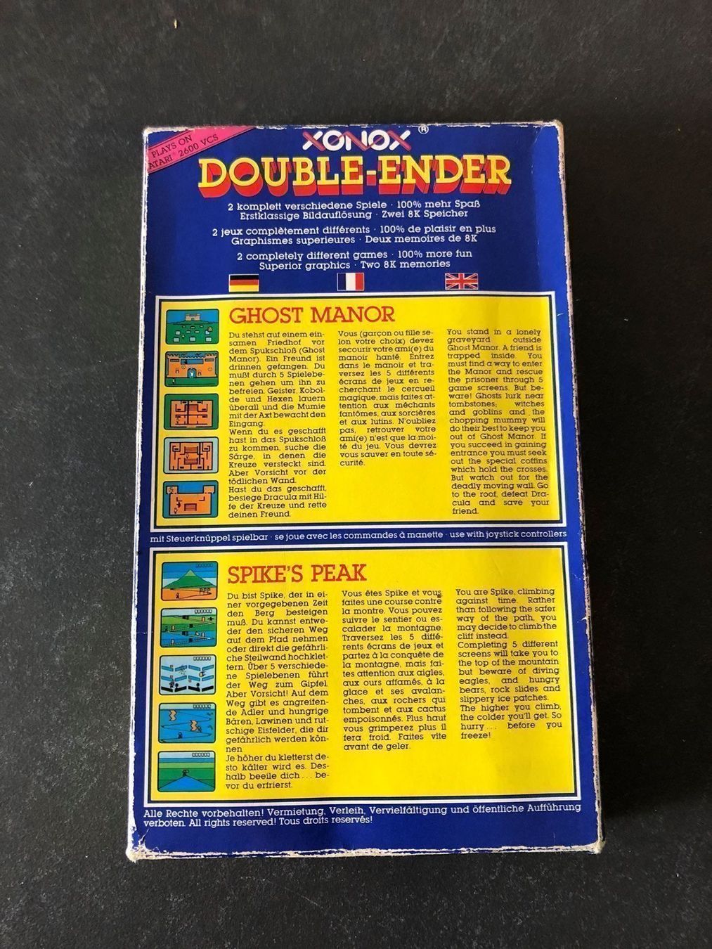 Atari Giochi: Xonox Double Ender für Atari 2600 – Usato da Kestenholz venduto da Inna09 2
