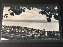 AK von Corcelles und Peseux nach Villeret