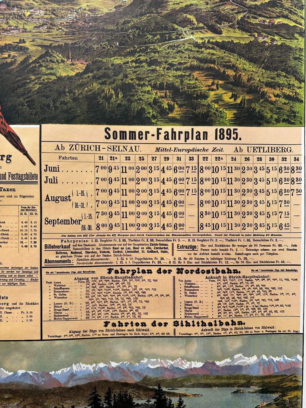 Foto & Immagini: Vintage Uetlibergbahn Plakat – Usato da Zürich venduto da frauflufelberg 3