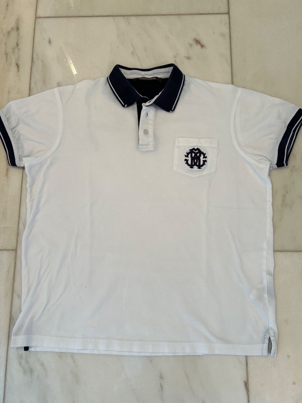 Roberto Cavalli Magliette Polo: ROBERTO CAVALLI Polo Shirt – Nuovo (secondo la descrizione) da Zürich venduto da SWKA