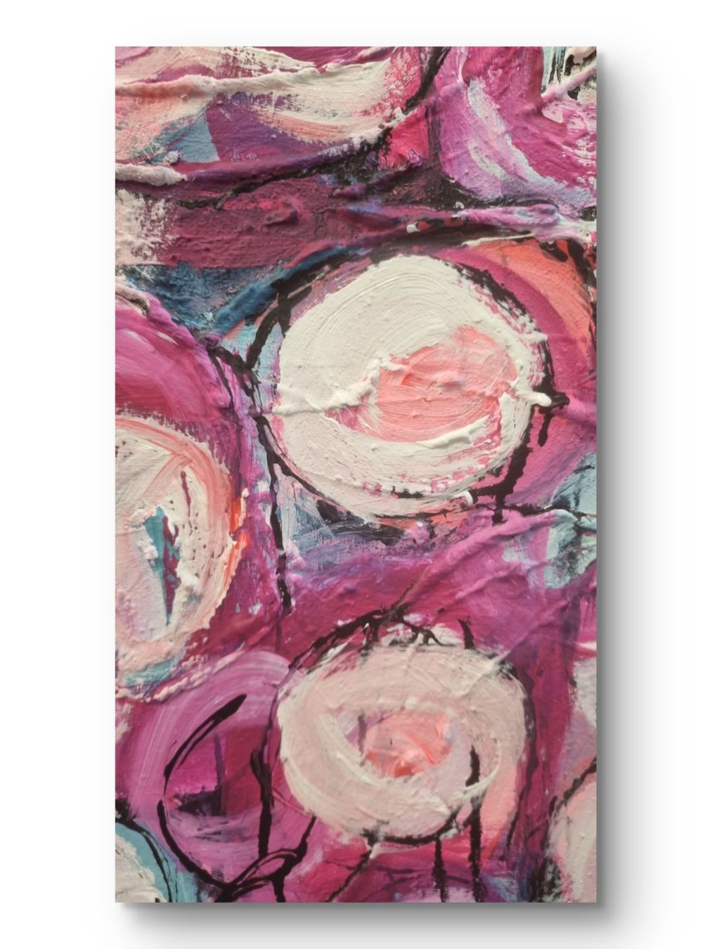 Gemälde: Originales abstraktes Bild 60x60x3cm – Neu (gemäss Beschreibung) aus Urdorf von Contra8 5