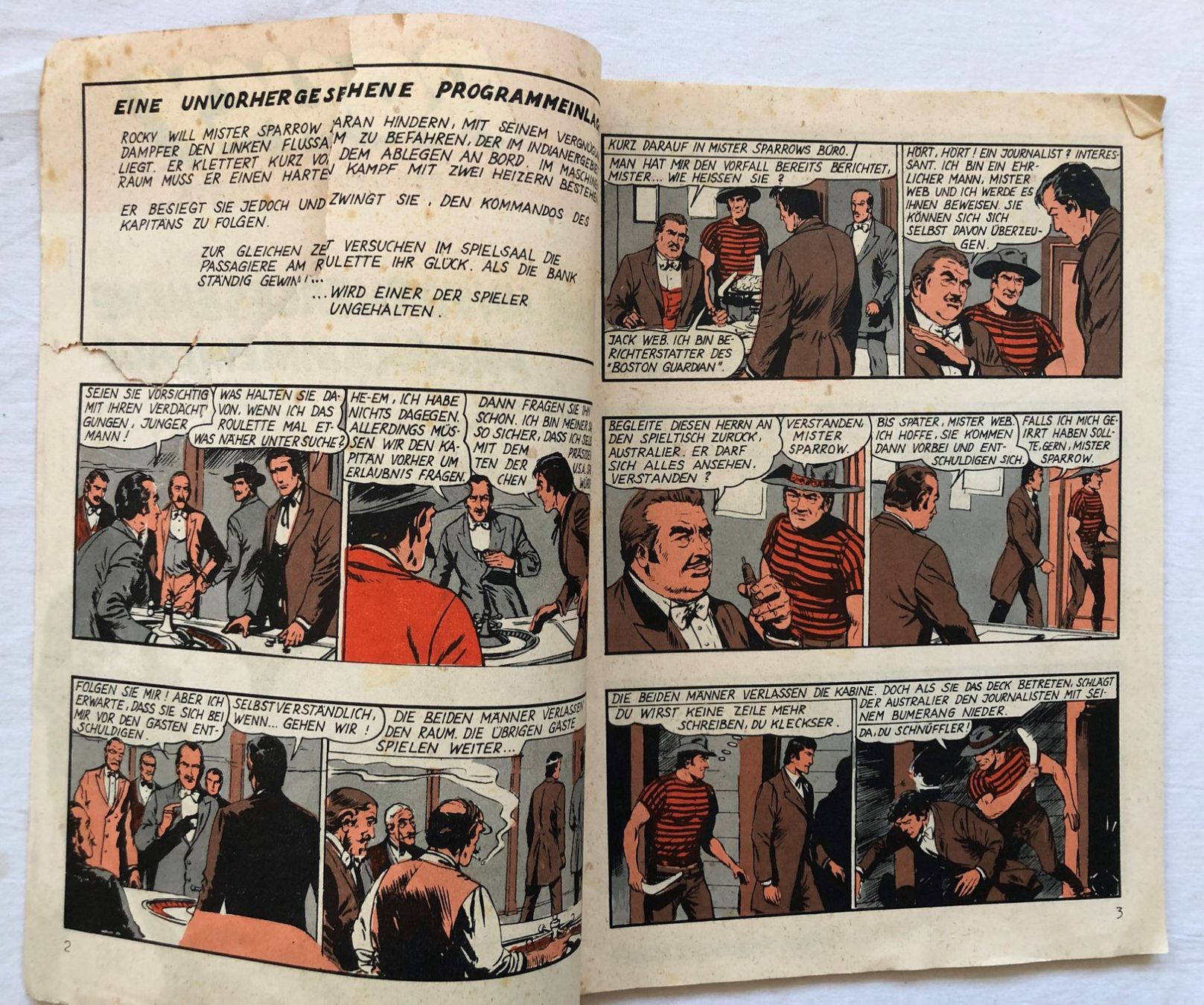 Fumetti: ROCKY - Band 16 - Lehning Verlag – Usato da Schaffhausen venduto da durruti 2