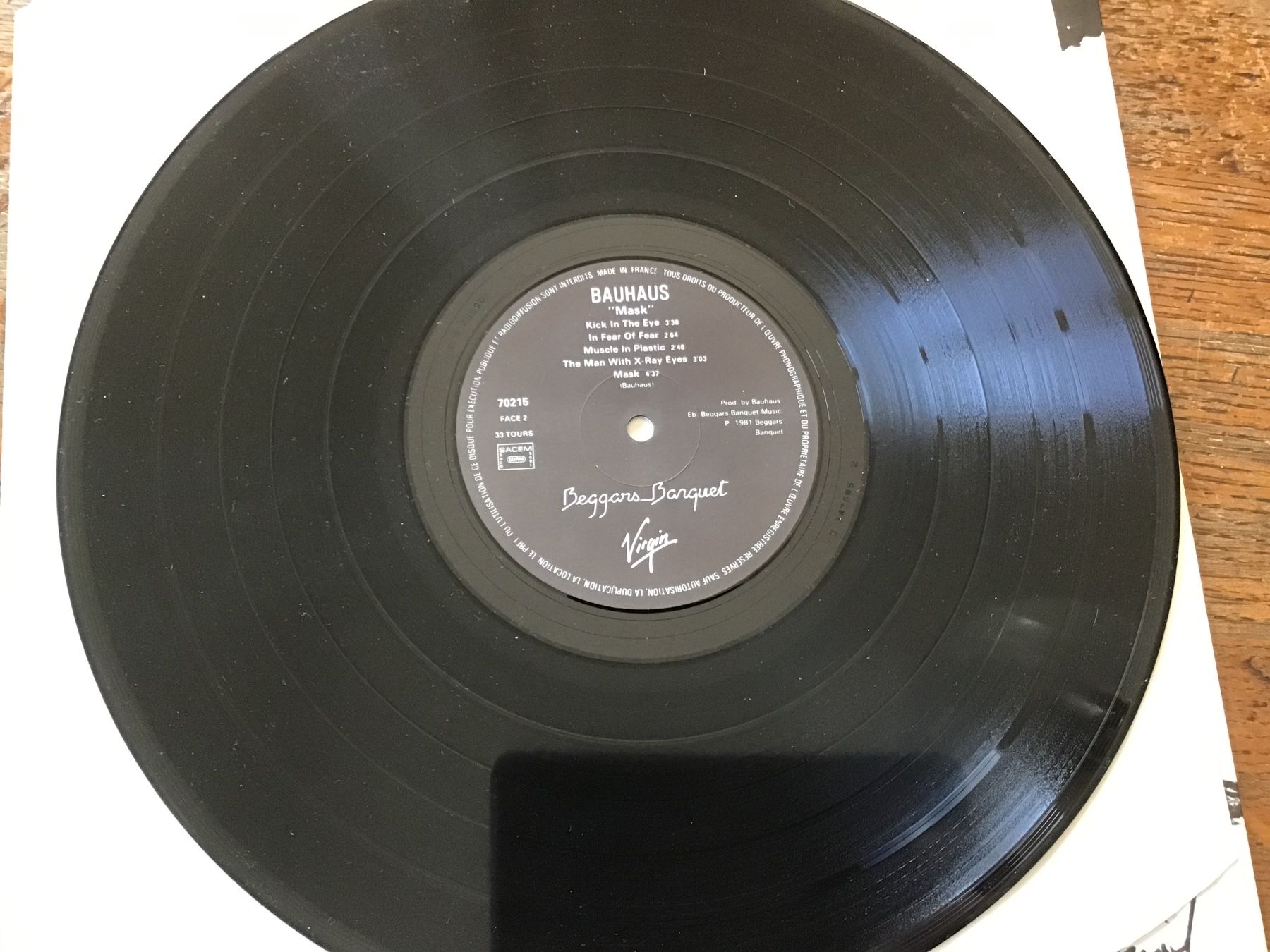 Dischi in vinile: 2ème LP Bauhaus – Usato da Fully venduto da Ruby97 2