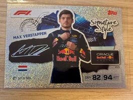 Topps Turbo Attax 2026 Signature Style 269 Max Verstappen