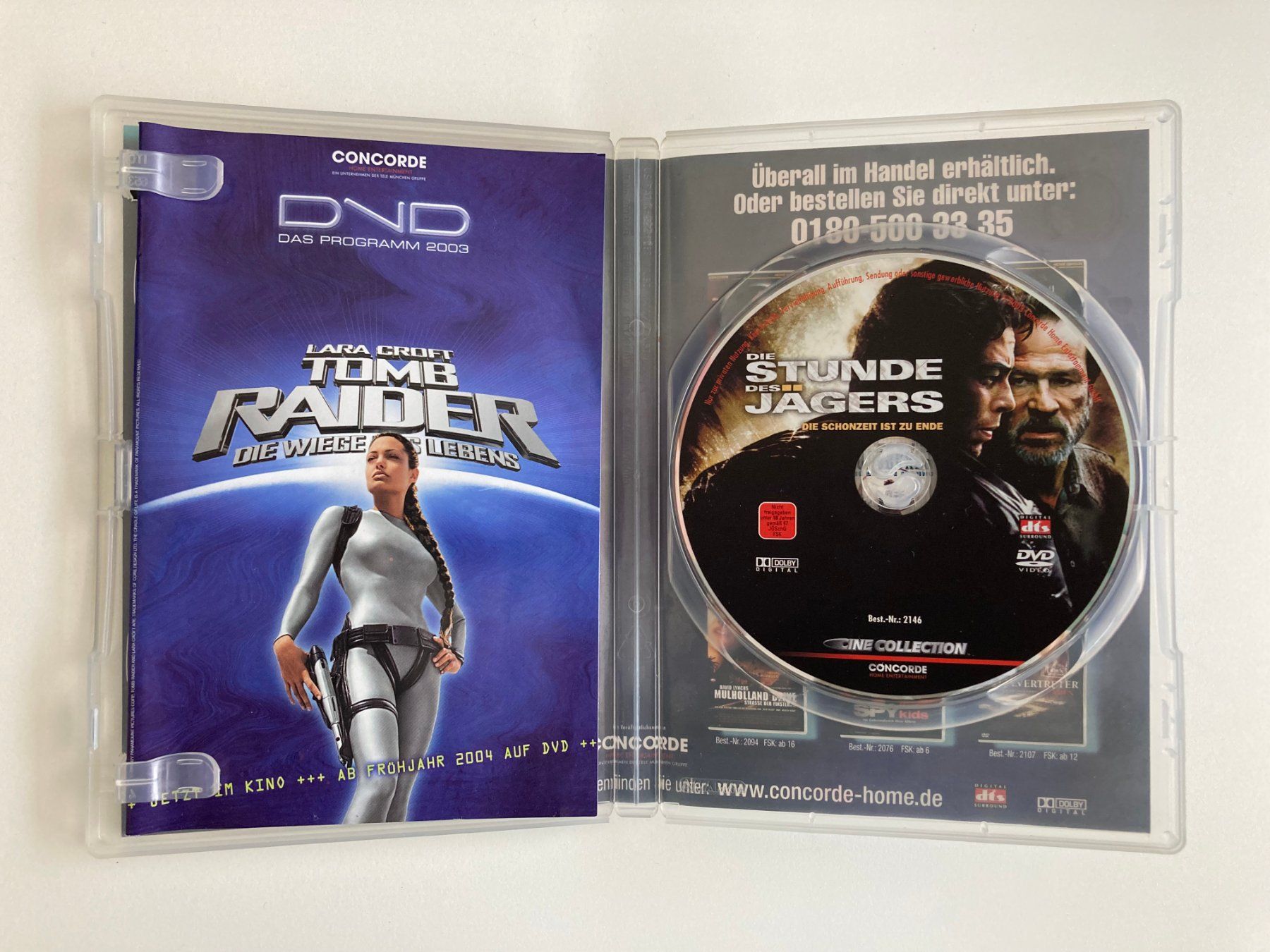 Alle DVDs: DVD | DIE STUNDE DES JÄGERS – Gebraucht aus Basel von Nofretete39 1