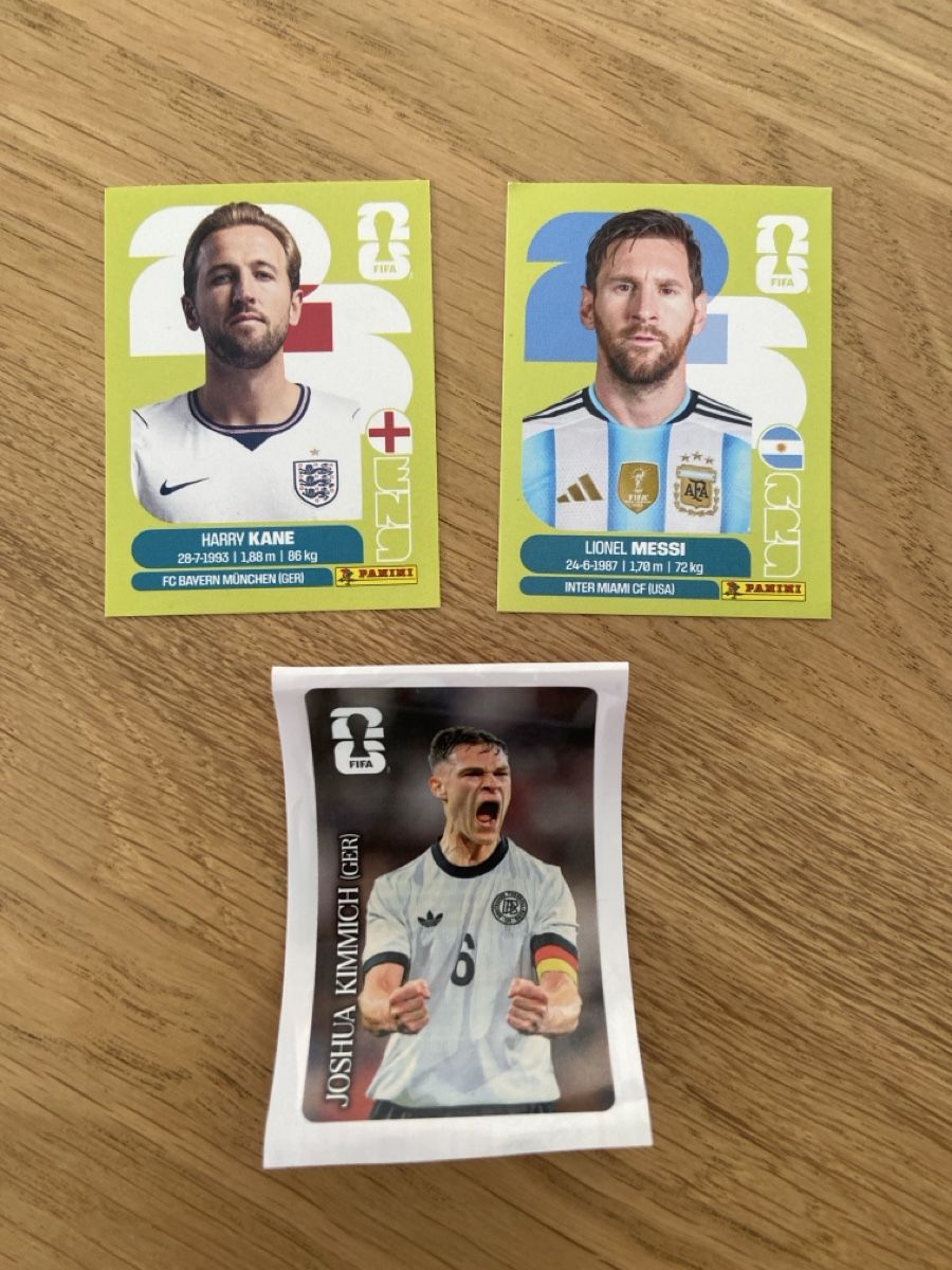 Panini Carte collezionabili: Paninisticker mit kimmich coca colasticker – Nuovo e nell'imballaggio originale da Gams venduto da Mamazonas