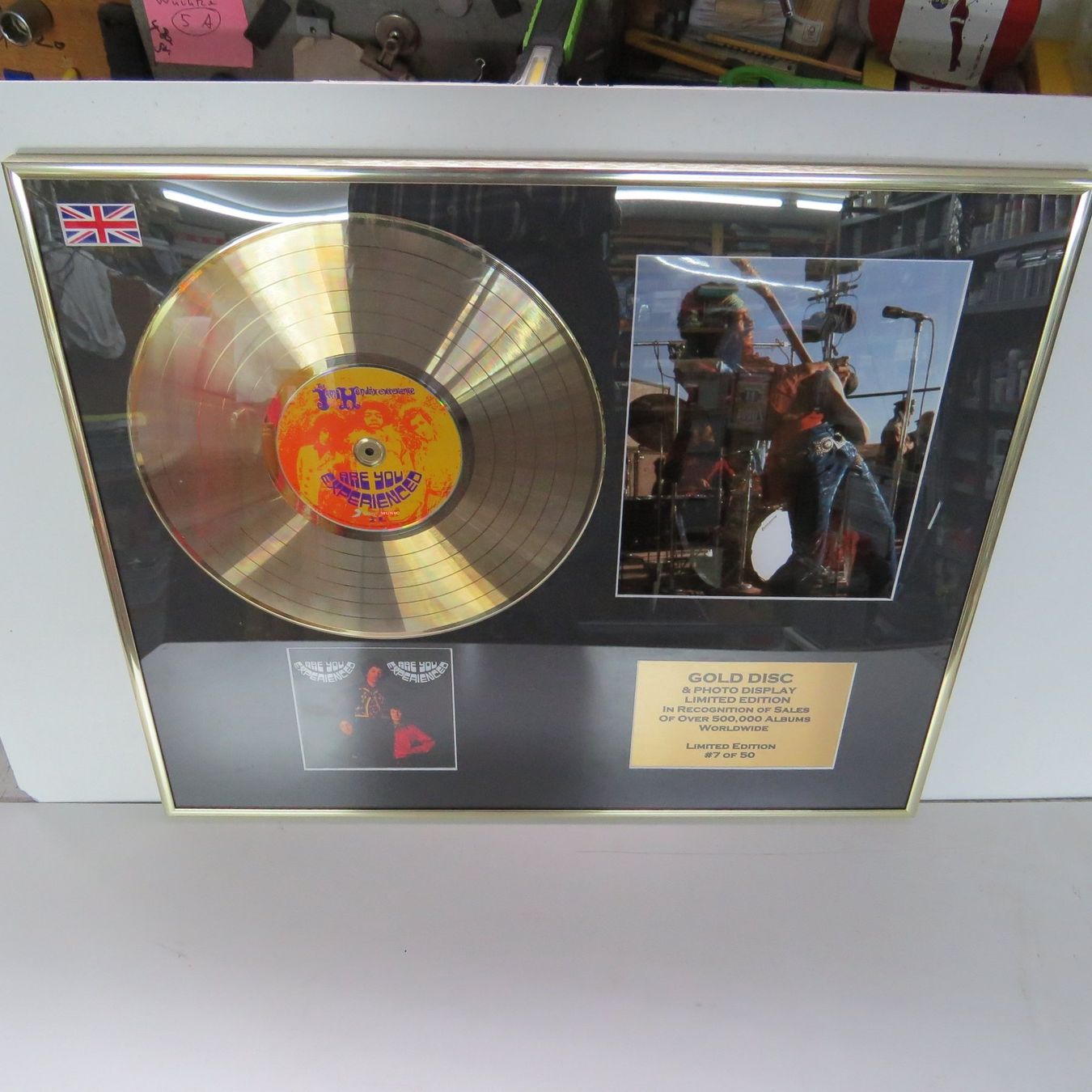 Vinyles: JIMI HENDRIX Goldene Schallplatte – Neuf avec emballage d'origine à Oberlunkhofen par Paco1