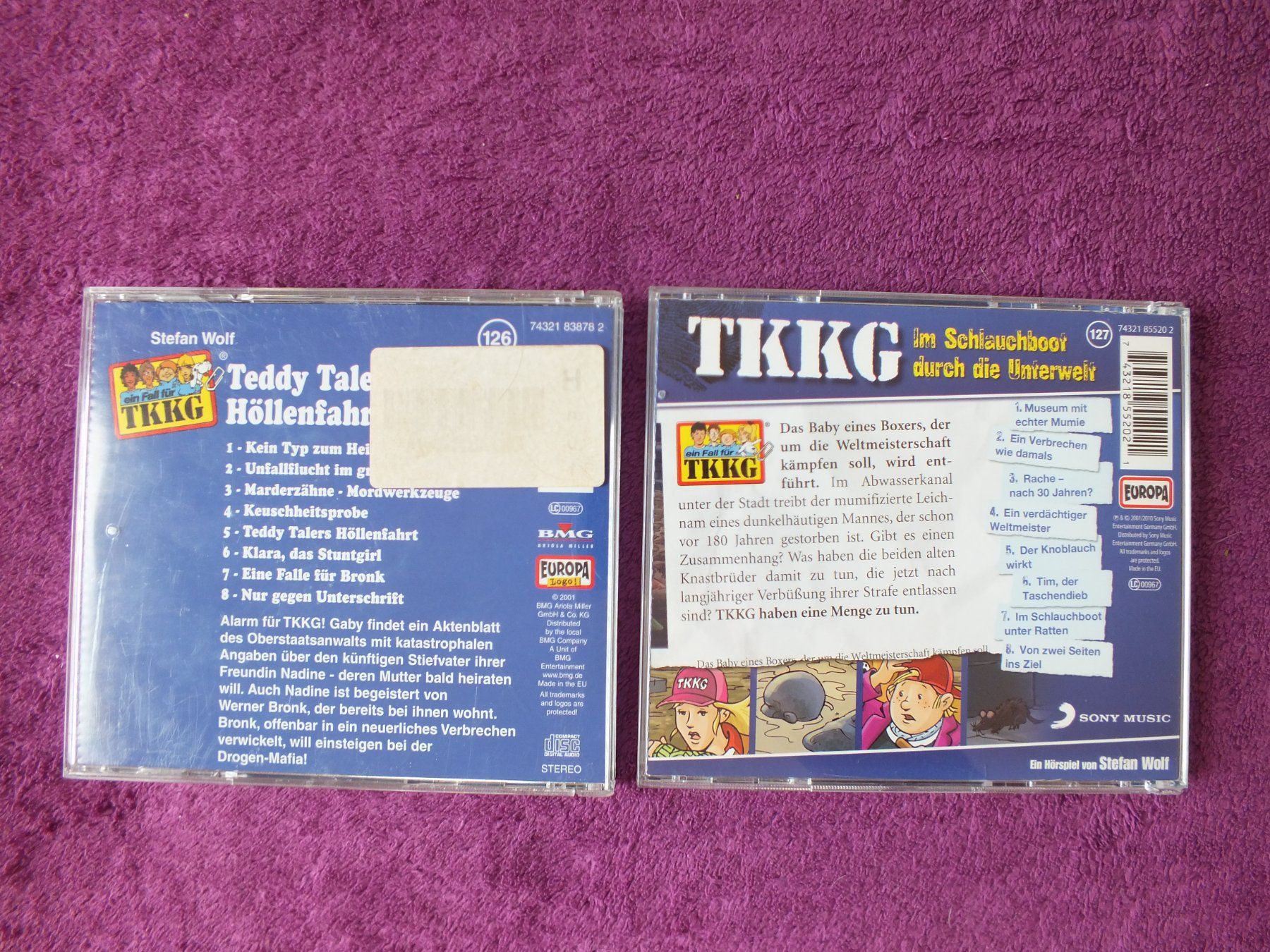 CD: 6 - TKKG - Hörspiel - CD´s – Usato da Müllheim Dorf venduto da Seeeule01 2