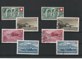 1947 PP Serie postfrisch/gestempelt