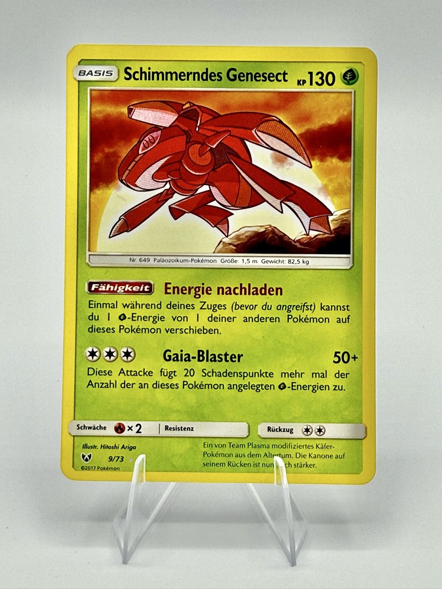 Pokémon Carte collezionabili: Pokémon Schimmerndes Genesect 9/73 | Schimmernde Legenden DE – Usato da Steffisburg venduto da SwissPokeTrade