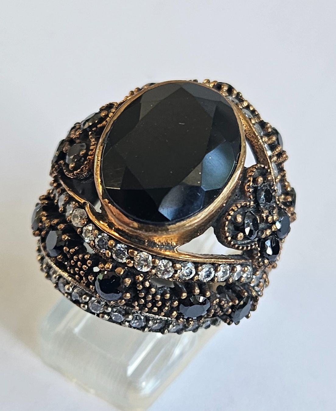 Onyx Ringe: Ring Silber black Onyx – Neu (gemäss Beschreibung) aus Zürich von adriben 4