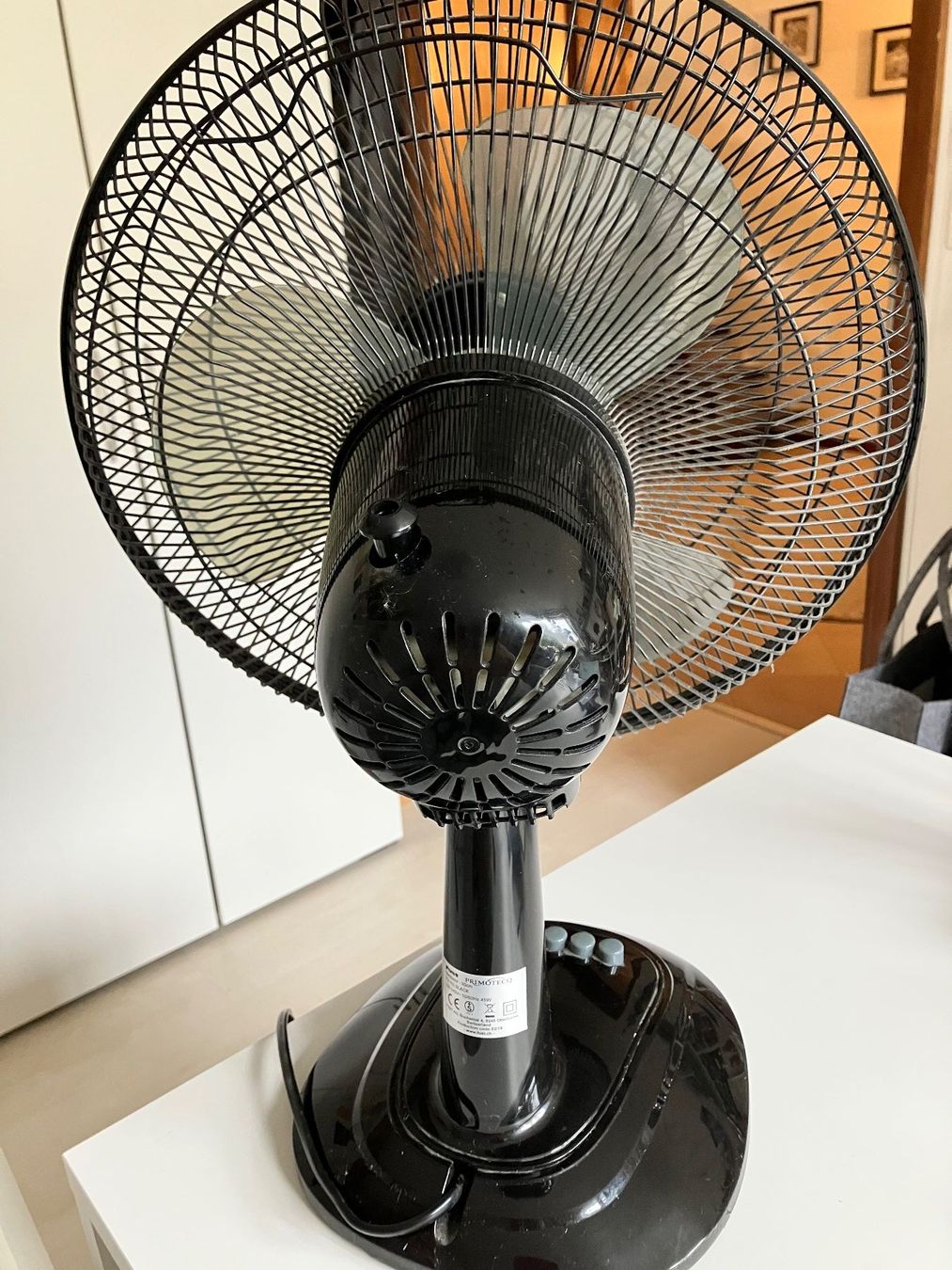 Primotecq Ventilatori: Ventilator Primoteco 3 Stufen, schwarz – Usato da Bättwil venduto da Profi44 2