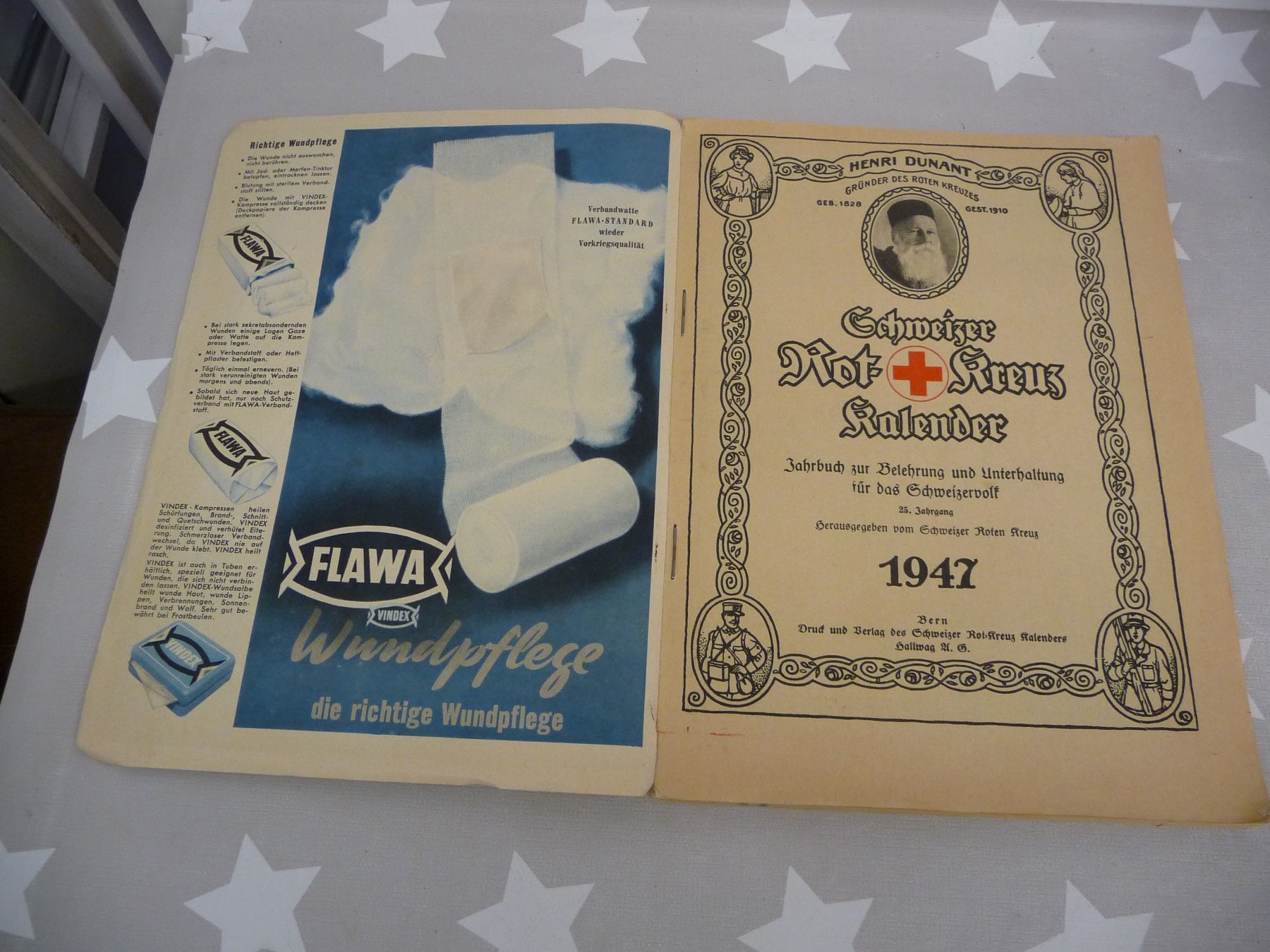 Riviste & Magazine: Schweizer Rot-Kreuz Kalender 1947 – Usato da Rafz venduto da Powacaddy 2