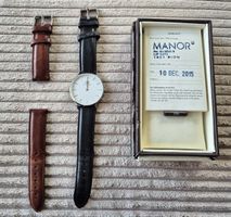 Montre Daniel Wellington avec 2 bracelets en cuir