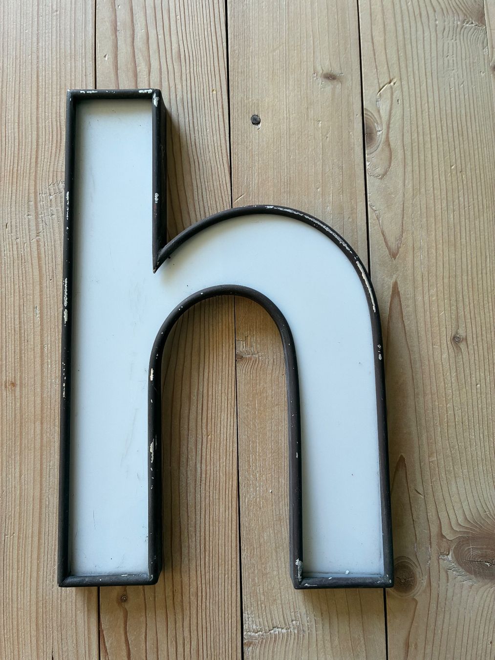 Alle Dekorationen: Älterer Buchstabe h – Gebraucht aus Steffisburg von Reitschel5 1