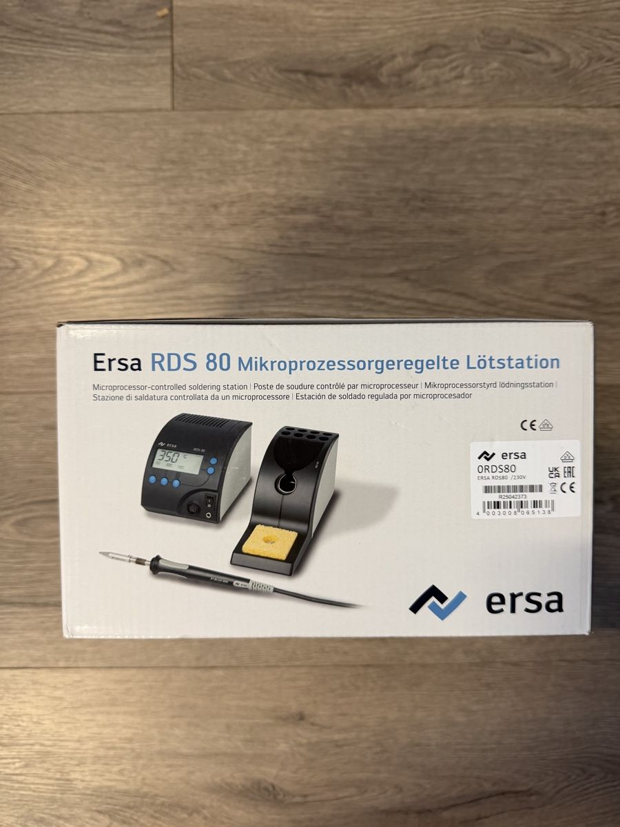 Ersa Tous les outils: ERSA RDS 80, une station de soudage numérique à microprocess – Neuf avec emballage d'origine à Lausanne par OFFICINA.shop 1