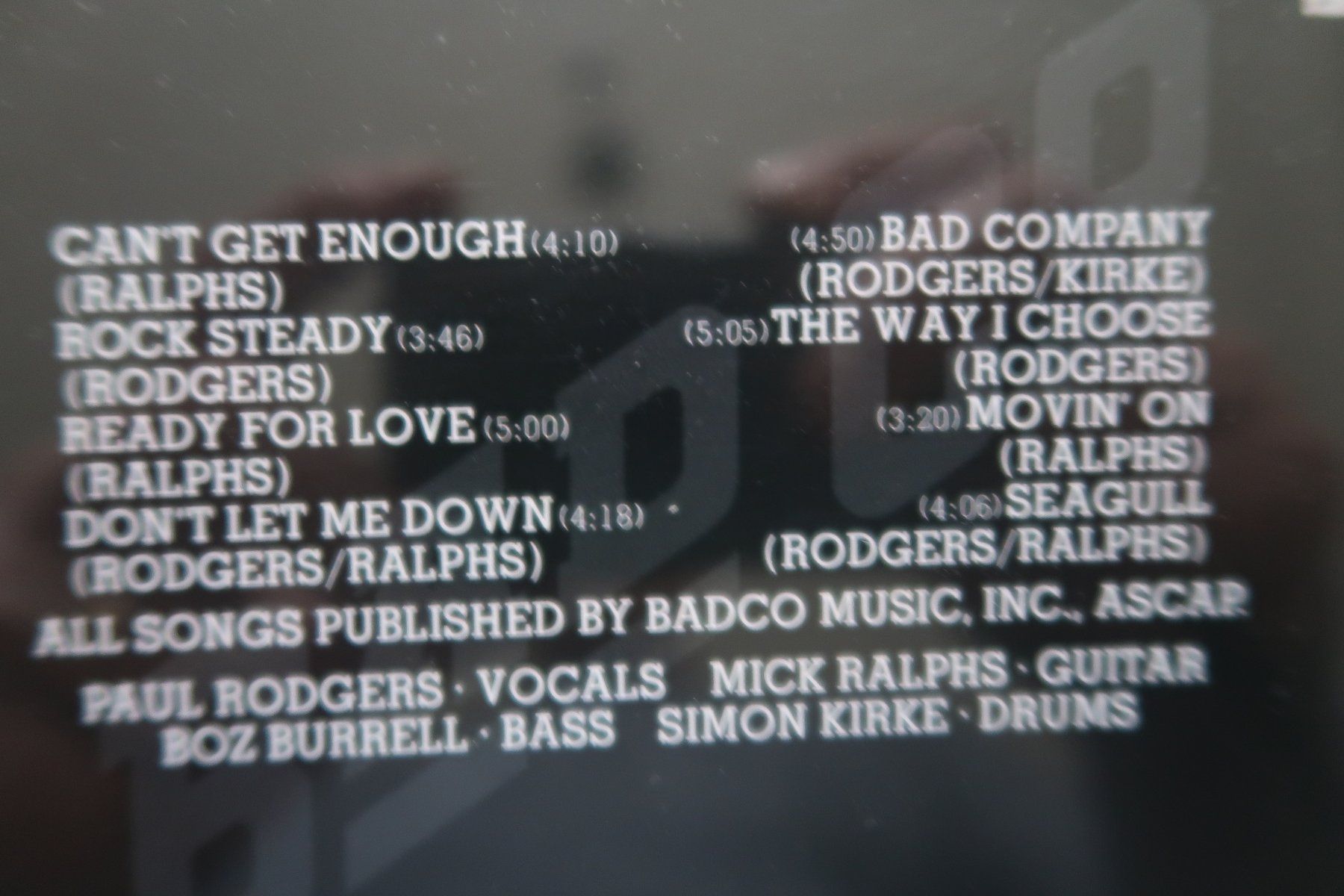 CD: BAD COMPANY - ST - SACD – Usato da Basel venduto da Patiscat 2