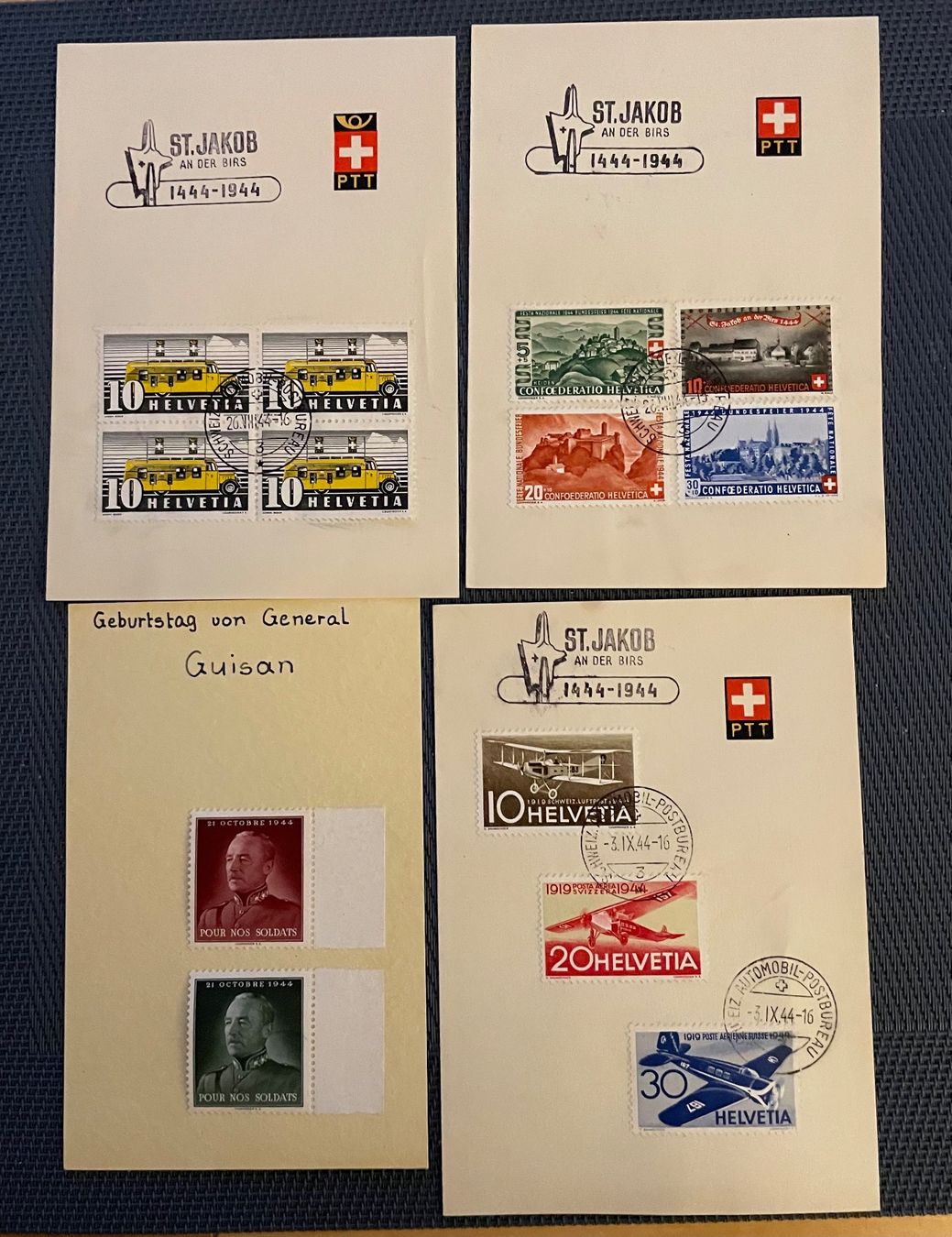 Tutti i francobolli: CH Briefposten + Marken – Usato da Thun venduto da Thunersee2 3