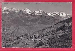 GRÄCHEN, NESTHORN, ALETSCHHORN, FIESCHERHÖRNER, 20.9.1957