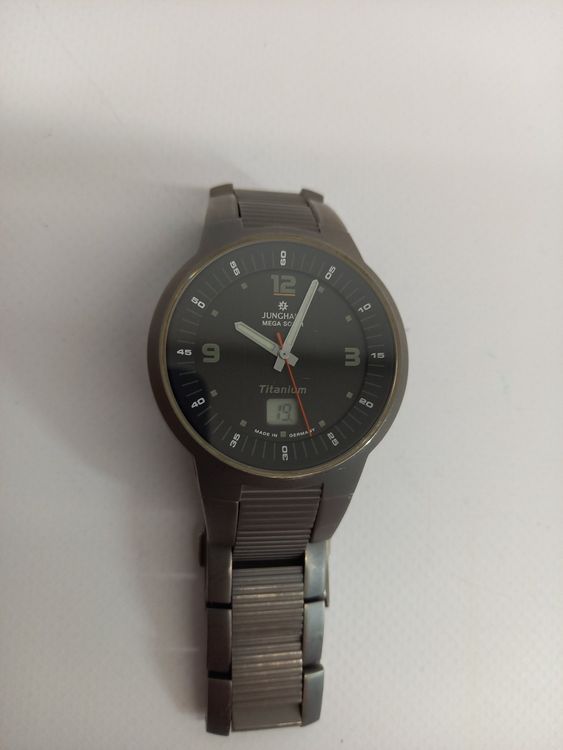 Mega Solar Uhr Junghans W615 Titanium Comprare su Ricardo