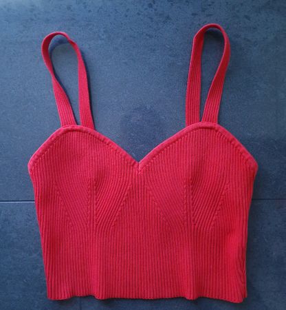 Top donna rosso taglia M come nuovo