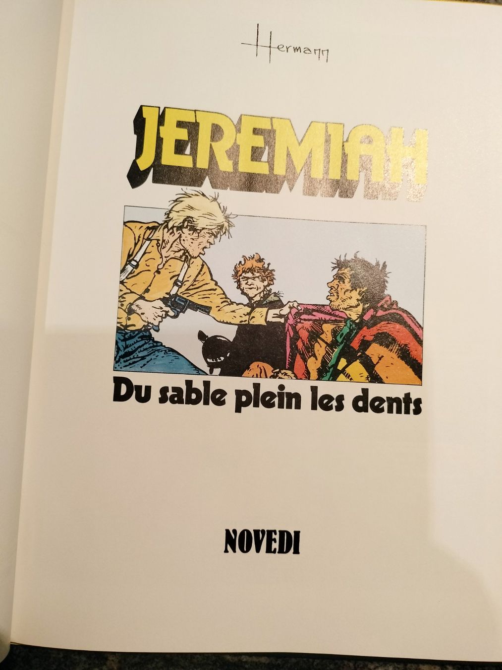 Fumetti: Jeremiah Du Sable plein les dents – Usato da Cortaillod venduto da rozinna 3