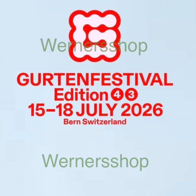 Biglietti: 2x Gurtenfestival 4tages ticket – Nuovo e nell'imballaggio originale da Olten venduto da Wernersshop