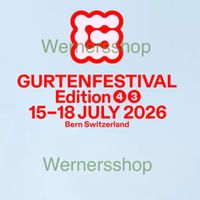 2x Gurtenfestival 4tages ticket
