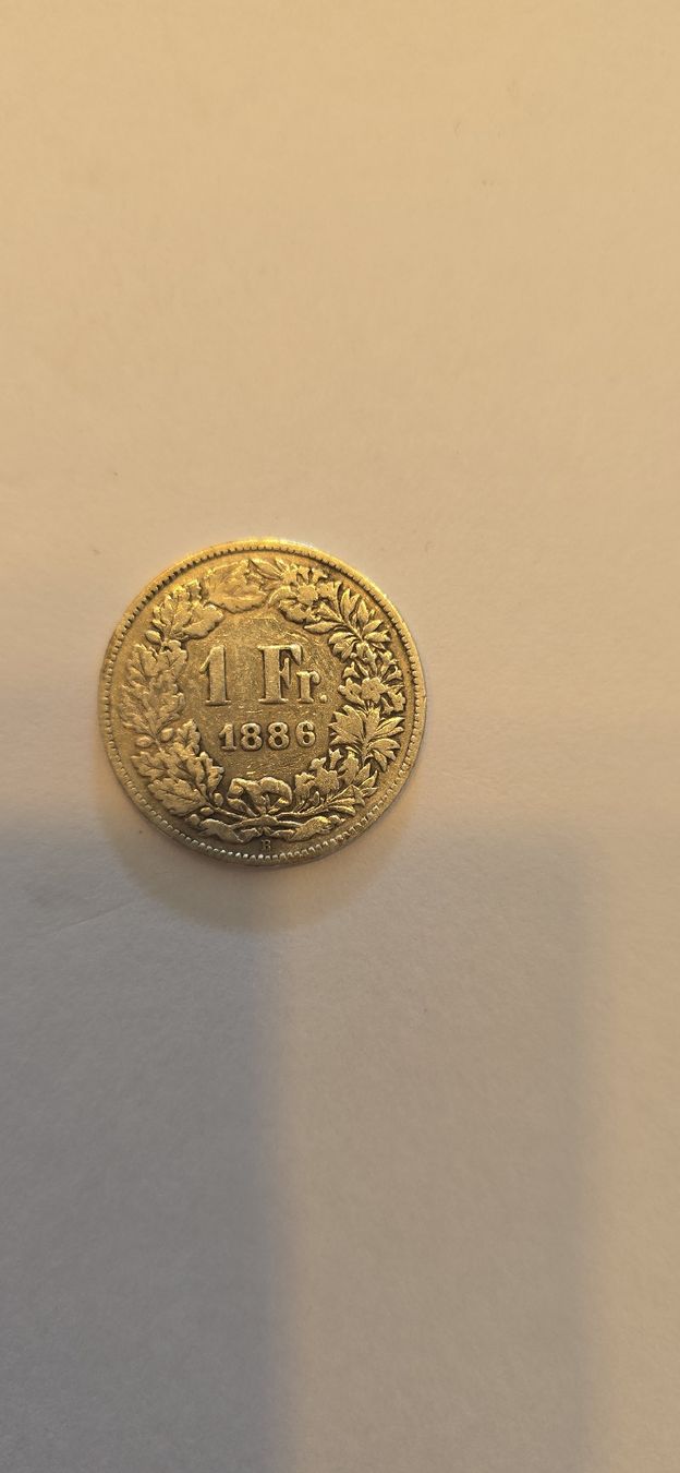 Toutes les monnaies: pieces 1.- fr 1886 – D'occasion à Fribourg par yan_z5fr