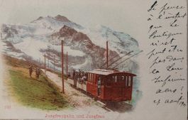 JUNGFRAUBAHN und Jungfrau - 1901