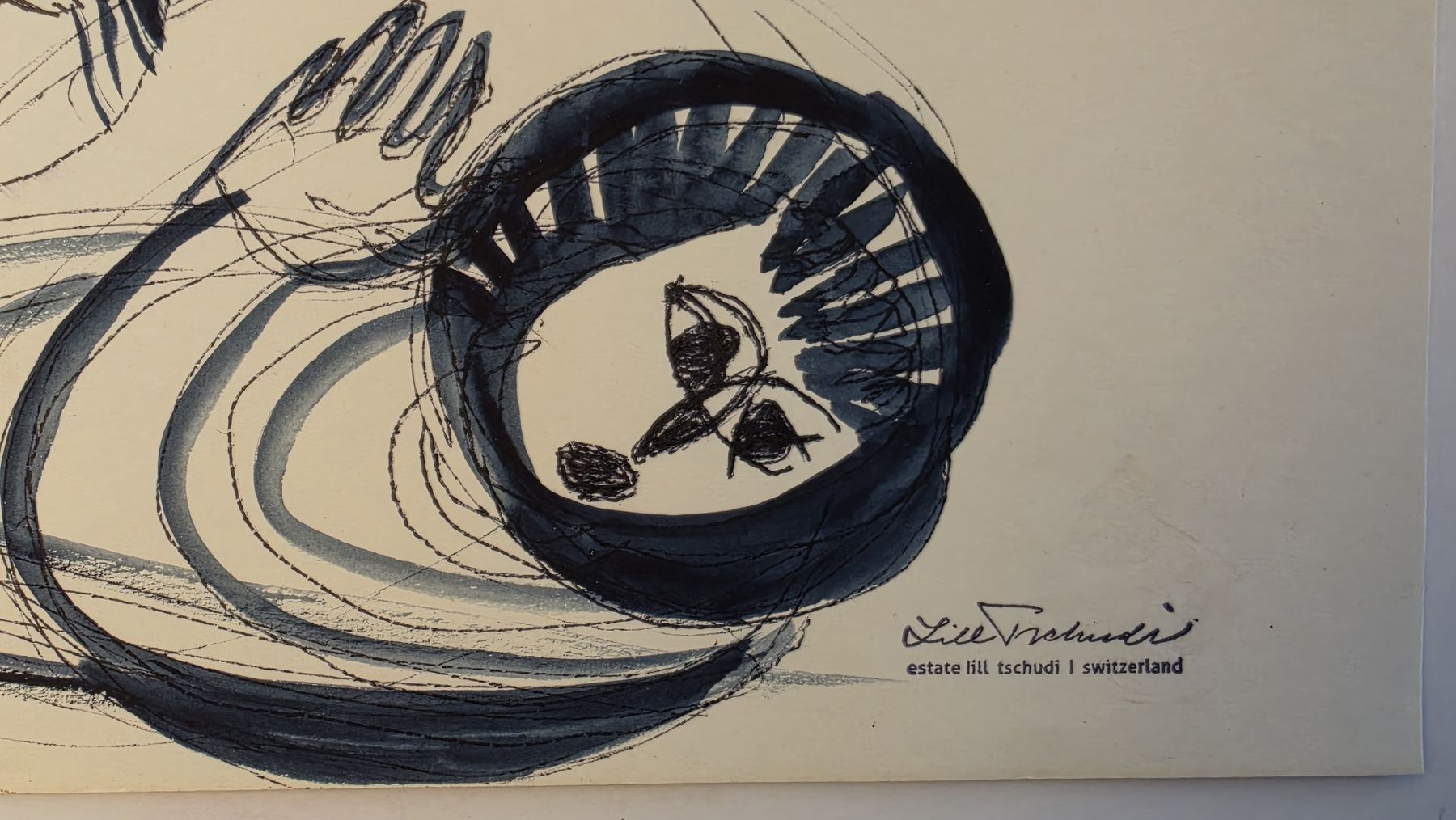 Gemälde: Lill Tschudi Original,  30cmx25cm – Gebraucht aus Emmenbrücke von Kunstankaufverkauf 2