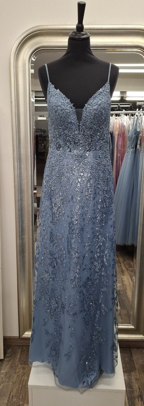 Vestiti: Dusty blue Kleid – Nuovo (secondo la descrizione) da Uster venduto da VMT.