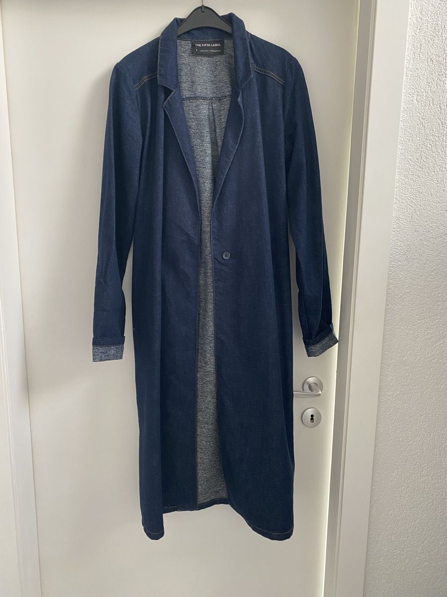 Cappotti: Trench-coat en jean. – Usato da Echallens venduto da 1961zap 1