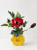 Vaso decorativo Fiore Giallo per Fiori Artificiali – Stampa 