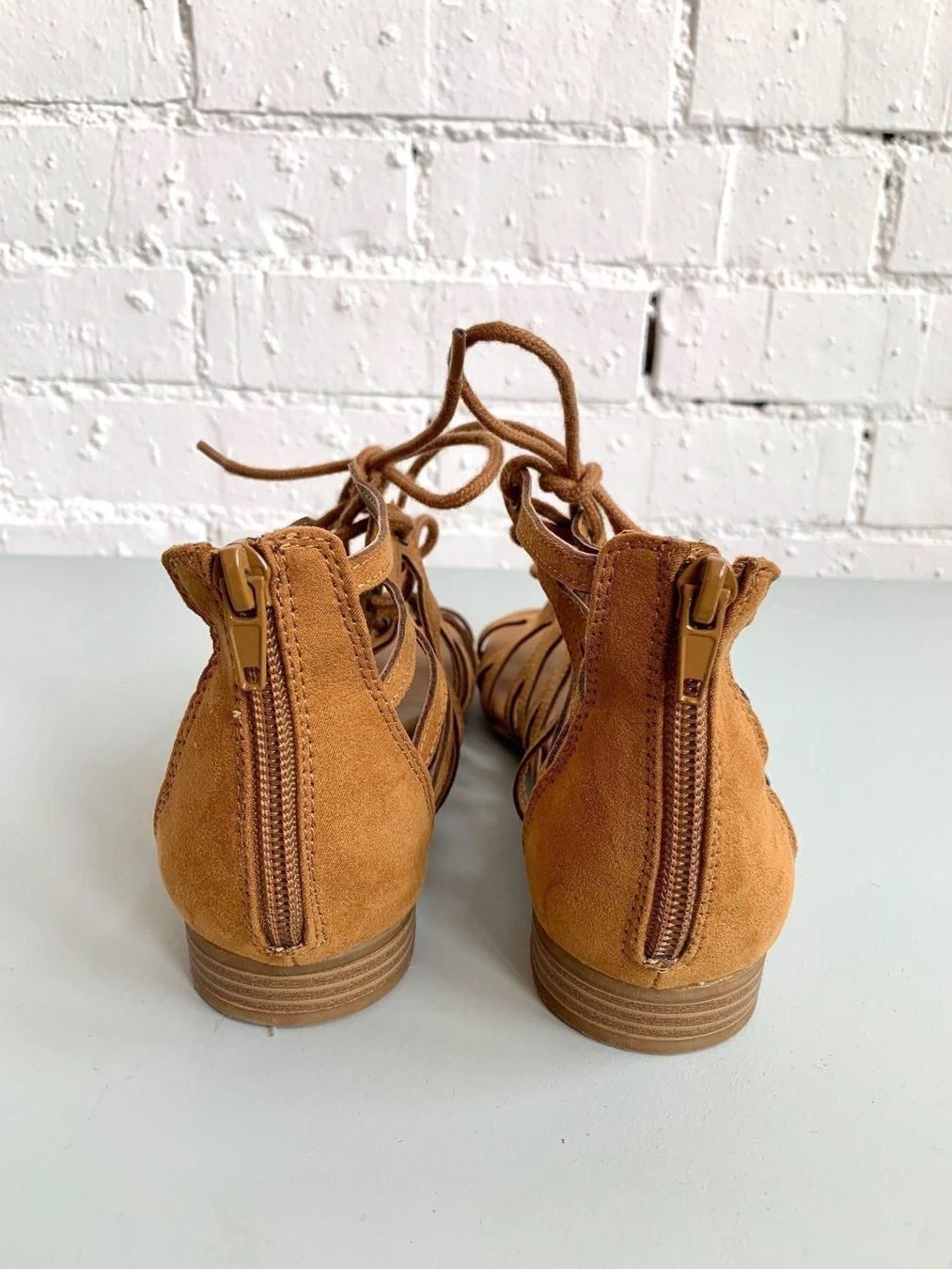 Scarpe da donna: Neue Schnürsandalen in Wildlederoptik – Nuovo (secondo la descrizione) da Bern venduto da Fraeuleinhonig 4