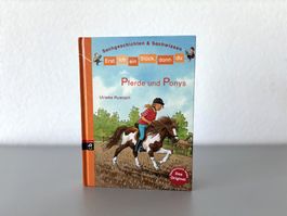 Sachgeschichte Sachwissen: Pferde und Ponys Kinderbuch Buch