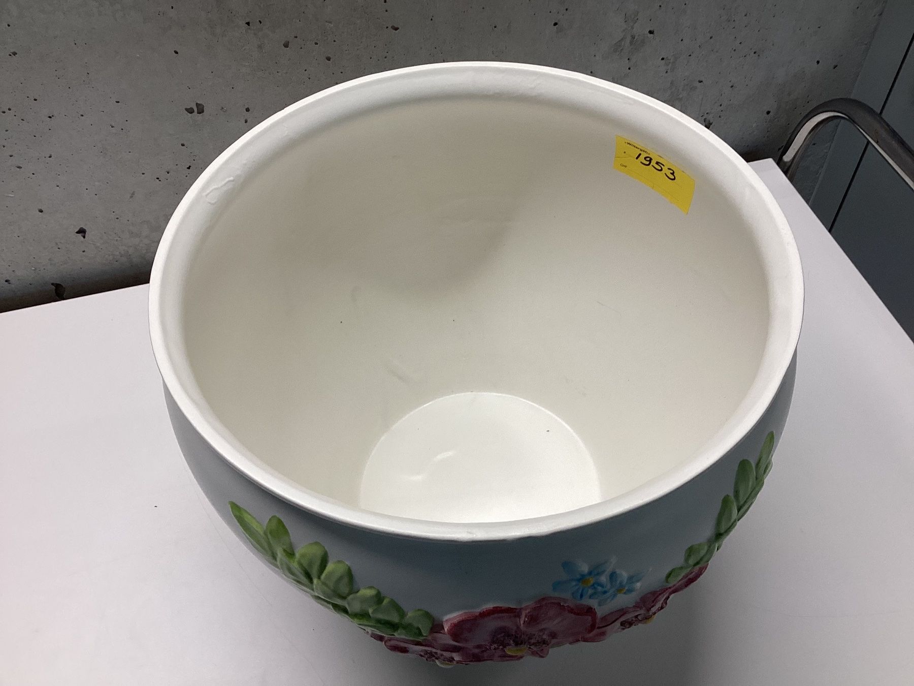 Vasi per fiori: Blumentopf Keramik mit Blumenmuster - Wiitergäh – Usato da Zug venduto da GGZatWork 6