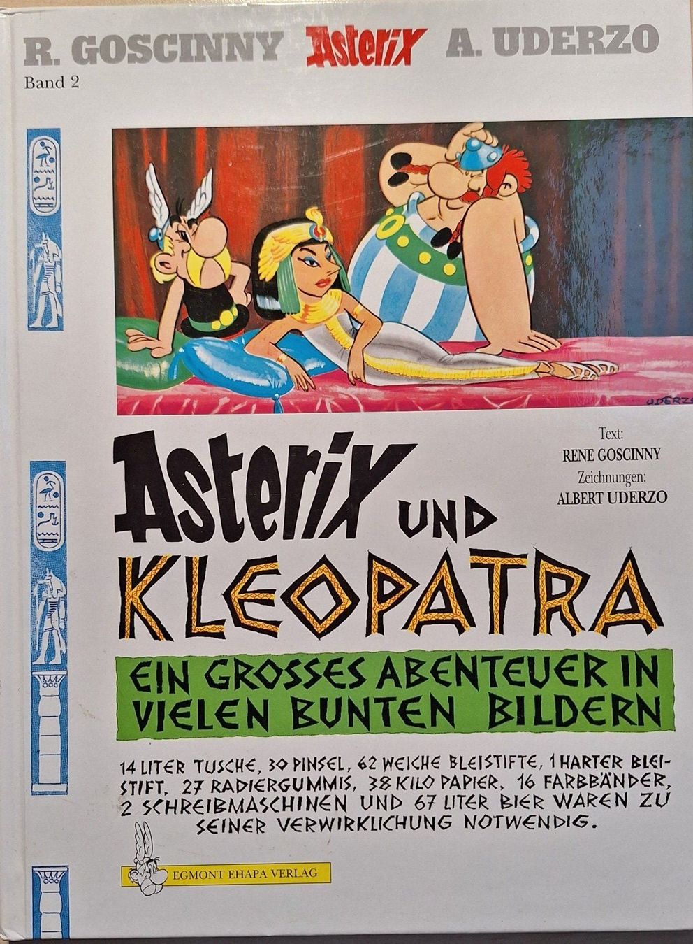 Fumetti: ASTERIX und Cleopatra Band 2, im Hartkarton-Einband – Usato da Nesselnbach venduto da Burki2306