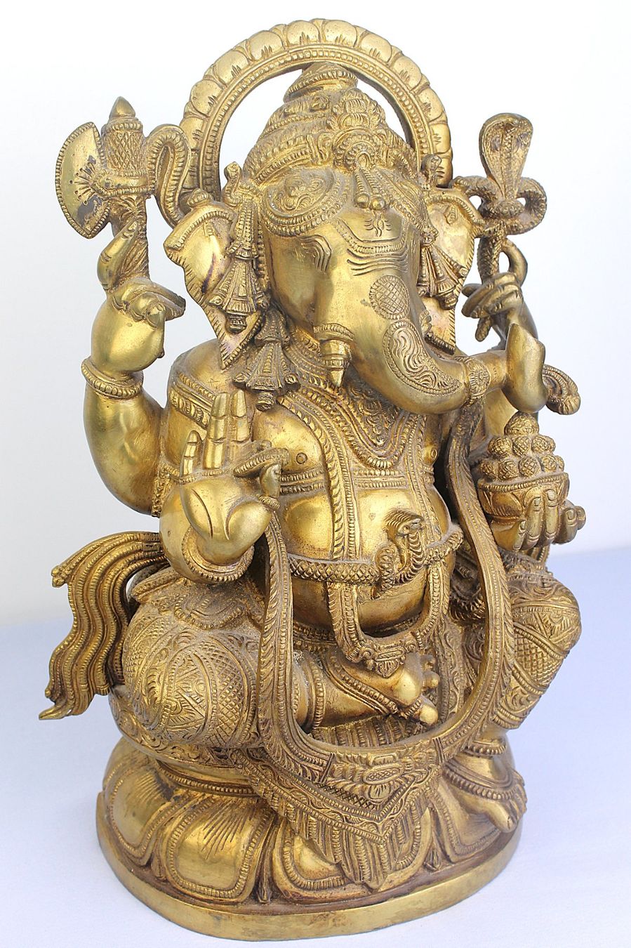 Sculptures & Statues: Messingstatue von Ganesha / 35cm 9.5kg – D'occasion à Reinach BL par bk_brockireinach 1