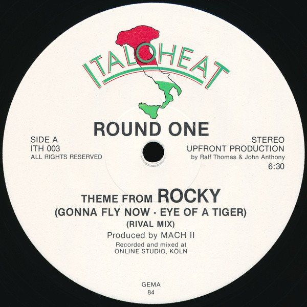 Dischi in vinile: ROUND ONE Theme from Rocky  Disco Mix 12" Germany 1985 – Usato da Thun venduto da Pemoya 2
