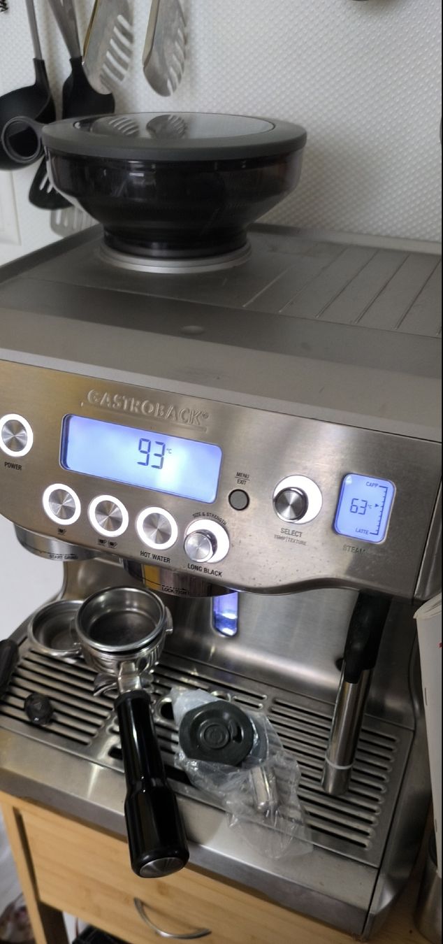 Gastroback Macchine per caffè & Macchine per espresso: Gastroback Espressomaschine  Dualboiler, Design Advanced Pro – Usato da Zürich venduto da ram_2zy5 5