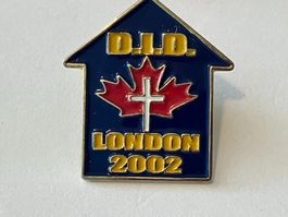 1 Pin D.I.D. London 2002 mit Ahornblatt