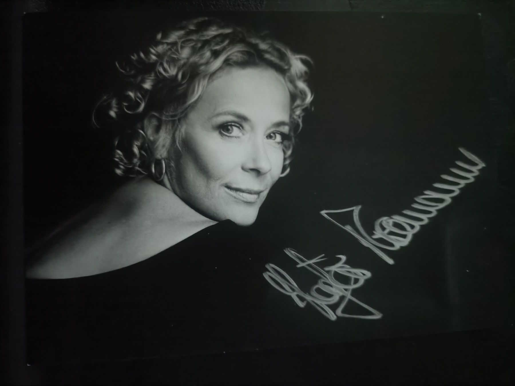 Autografi: Katja Riemann -  handsigniert – Usato da Menziken venduto da Artographs