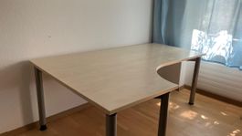 Schreibtisch, gross, Büroqualität